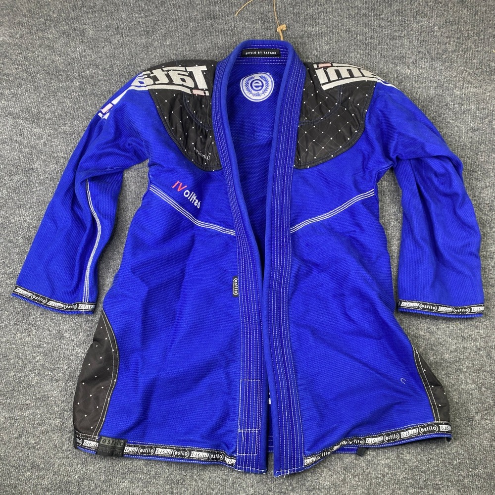 Tatami Fightwear Estilo VI Premium BJJ Gi Kimono Jacket Blue Mens A2